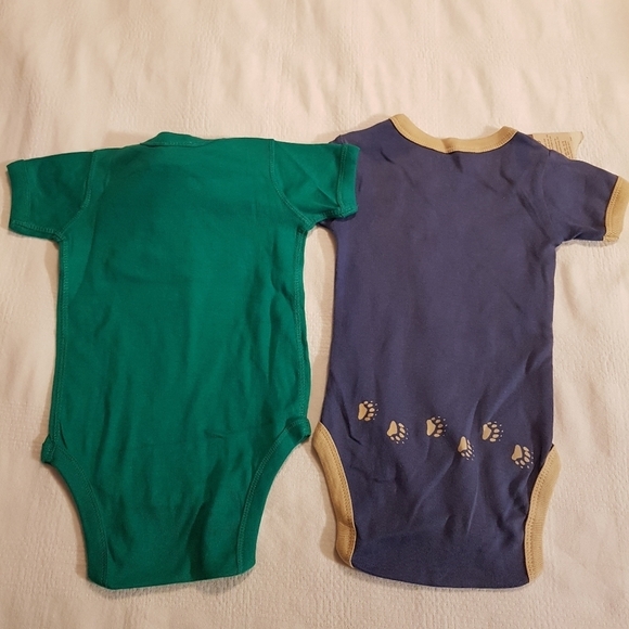 2 boys 12 months bodysuits Lazy One & Chowdaheads both are new - Picture 5 of 5